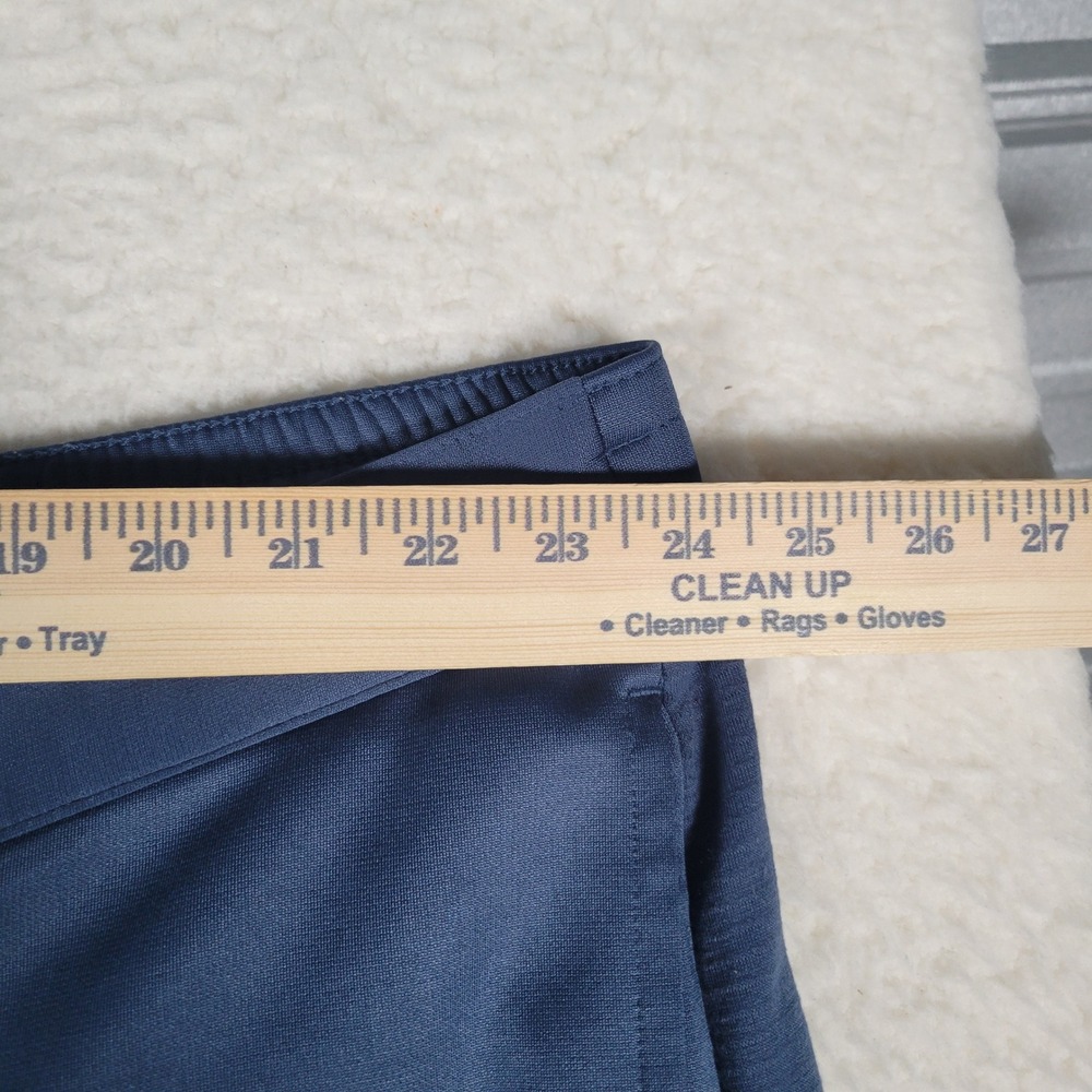 Adidas Jogger Pants Mens 2XL Navy Blue Recycled Polyester Tapered ADX9486F23 - Picture 4 of 13
